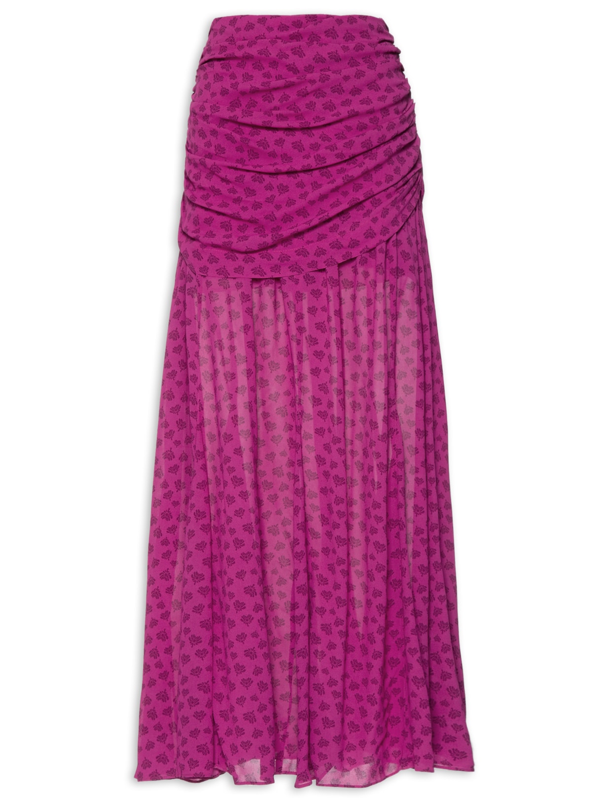 Saia Midi GGT Lichia - Rosa