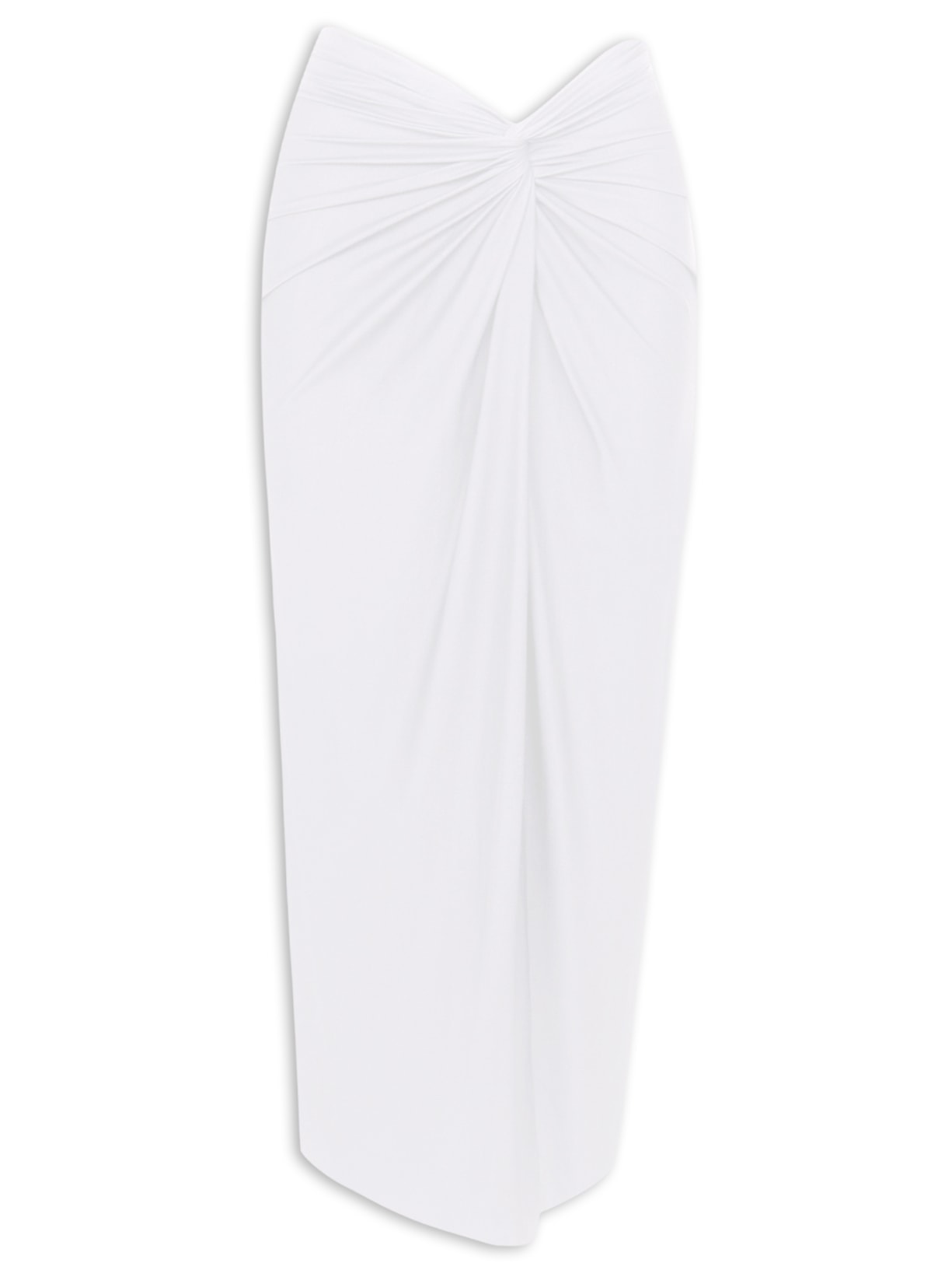 Saia Midi Karen - Branco