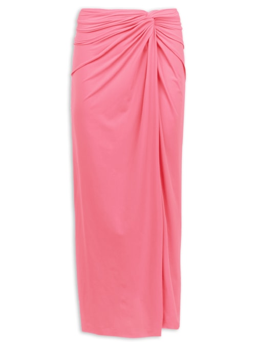 Saia Midi Karen - Rosa