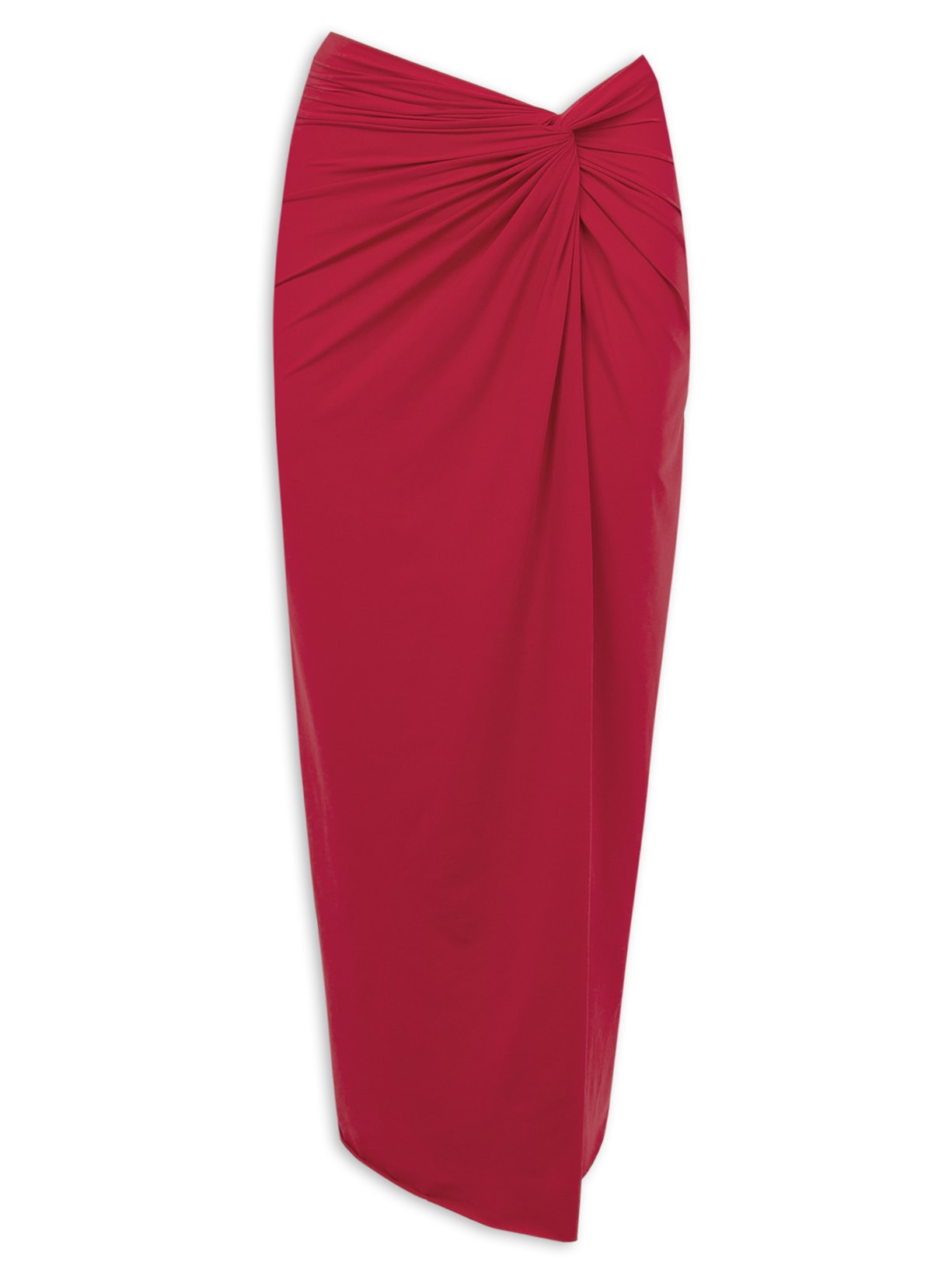 Saia Midi Karen - Vermelho