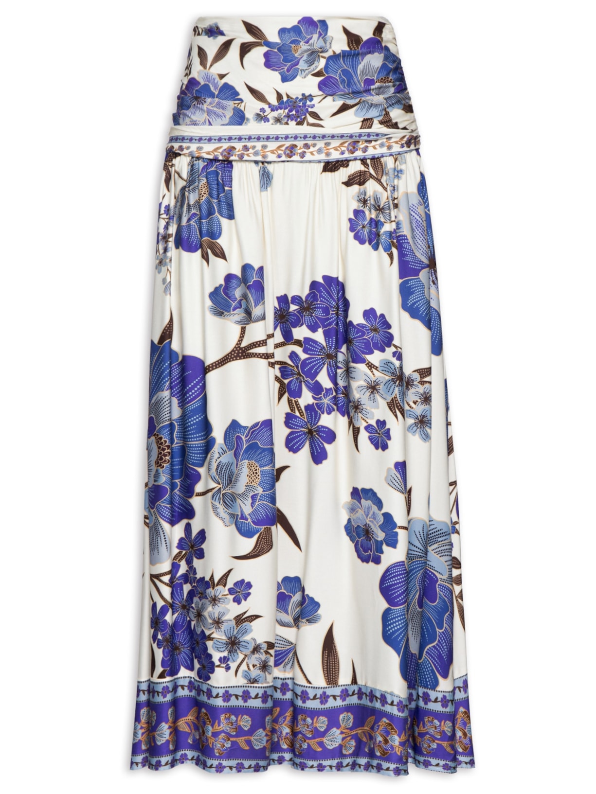 Saia Midi Manu - Azul