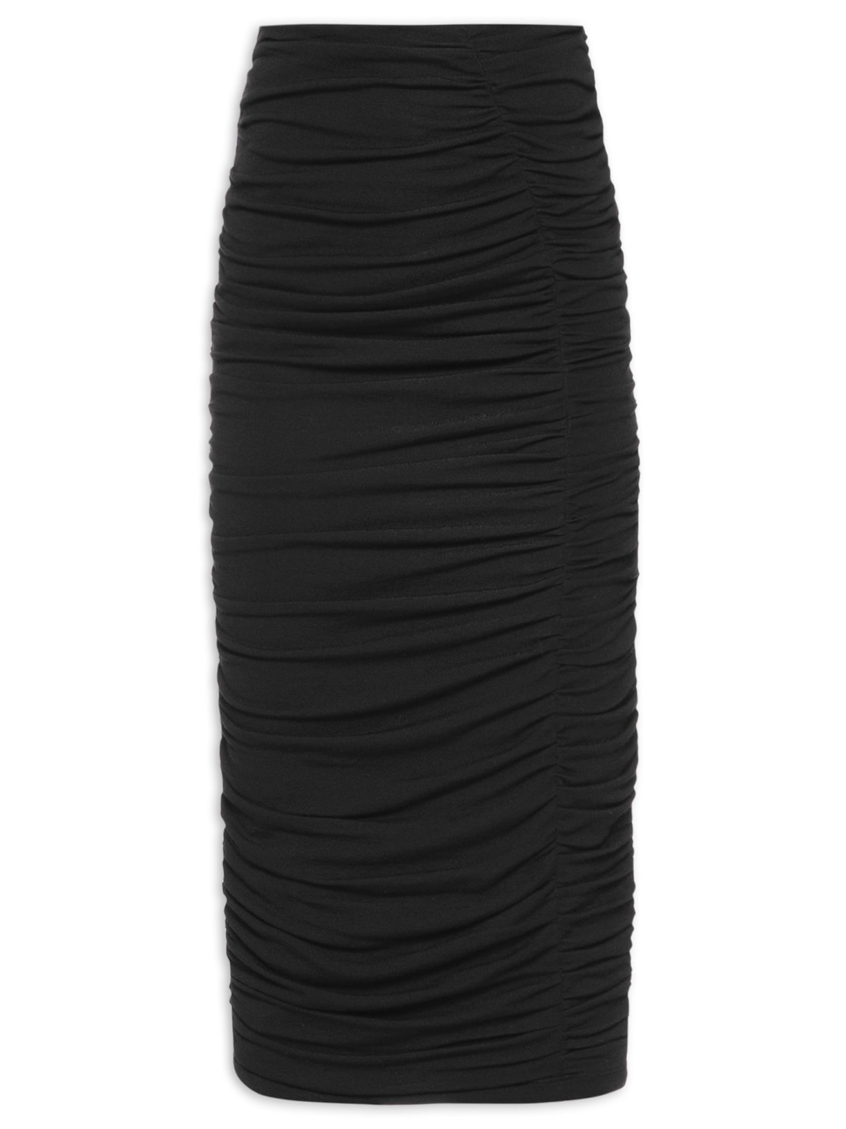 Saia Midi Michele - Preto