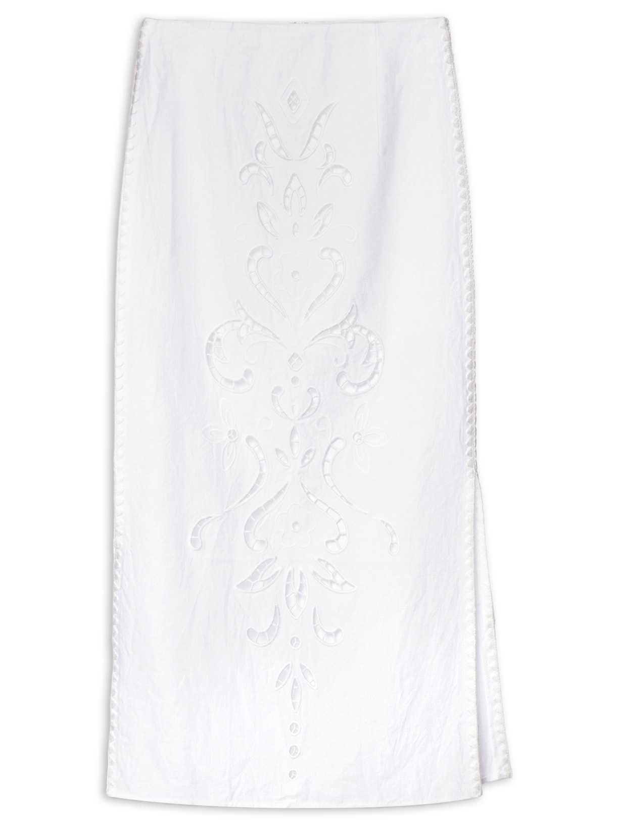 Saia Midi Rechilieu - Branco