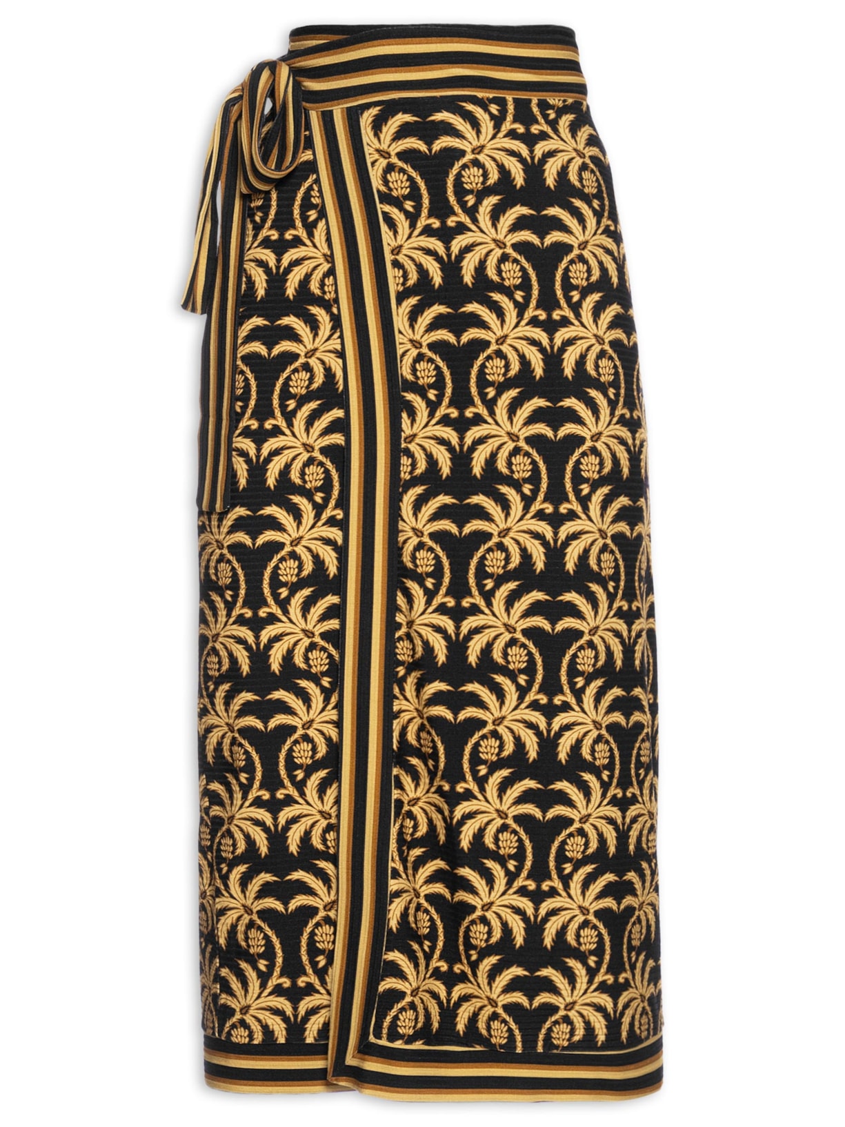 Saia Midi Trancoso - Preto