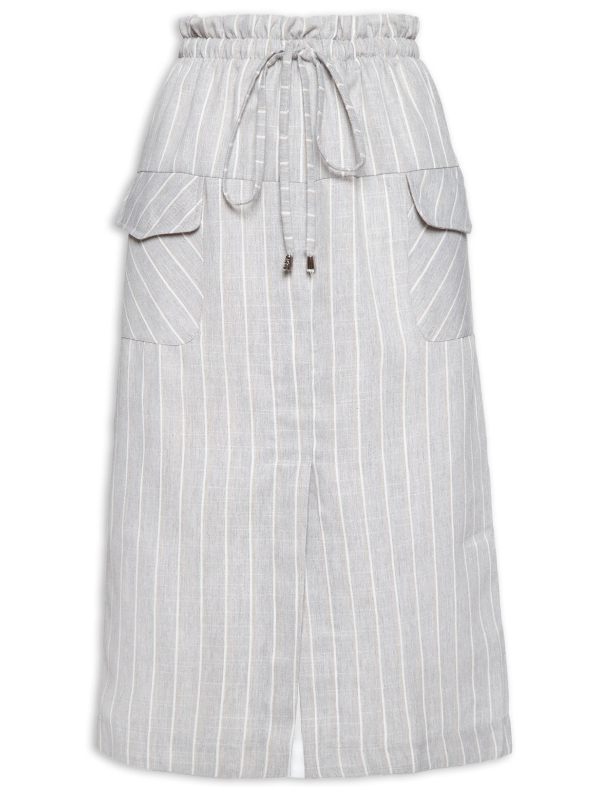 Saia Midi Zila II - Cinza