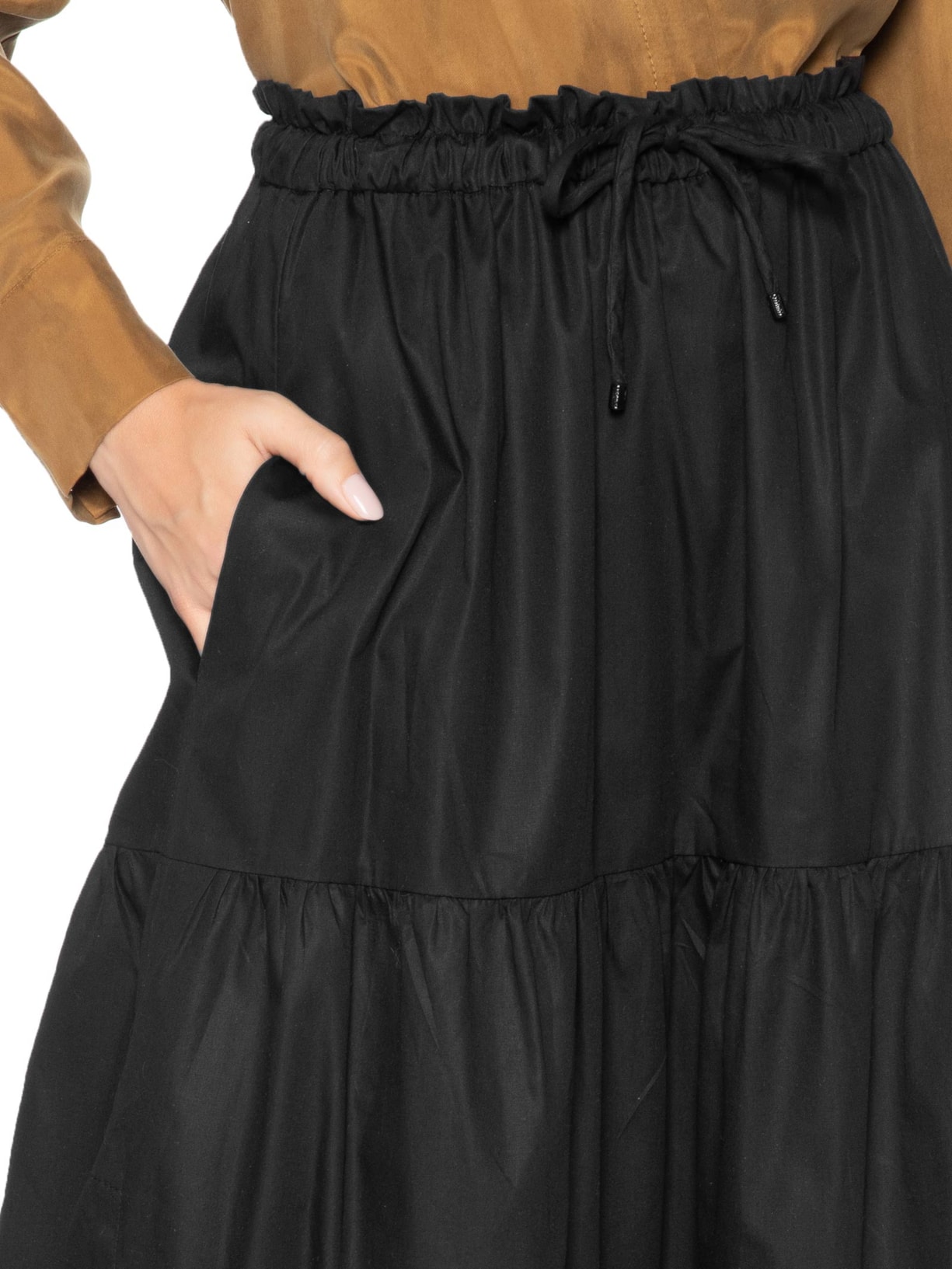 Saia Midi – Preto Animale