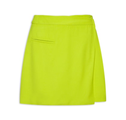 Saia Mini Com Sobreposição - Verde