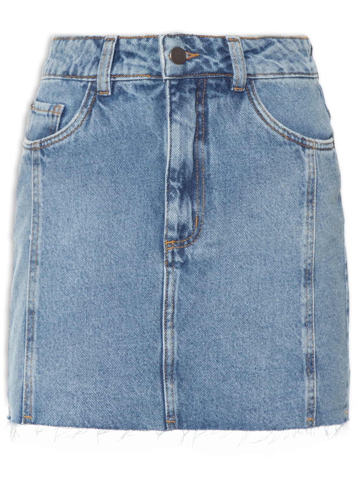 Saia Mini Jeans - Azul