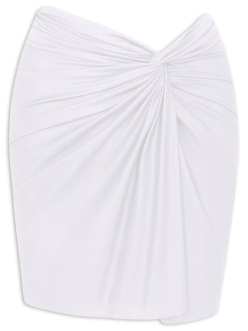 Saia Mini Karen - Branco
