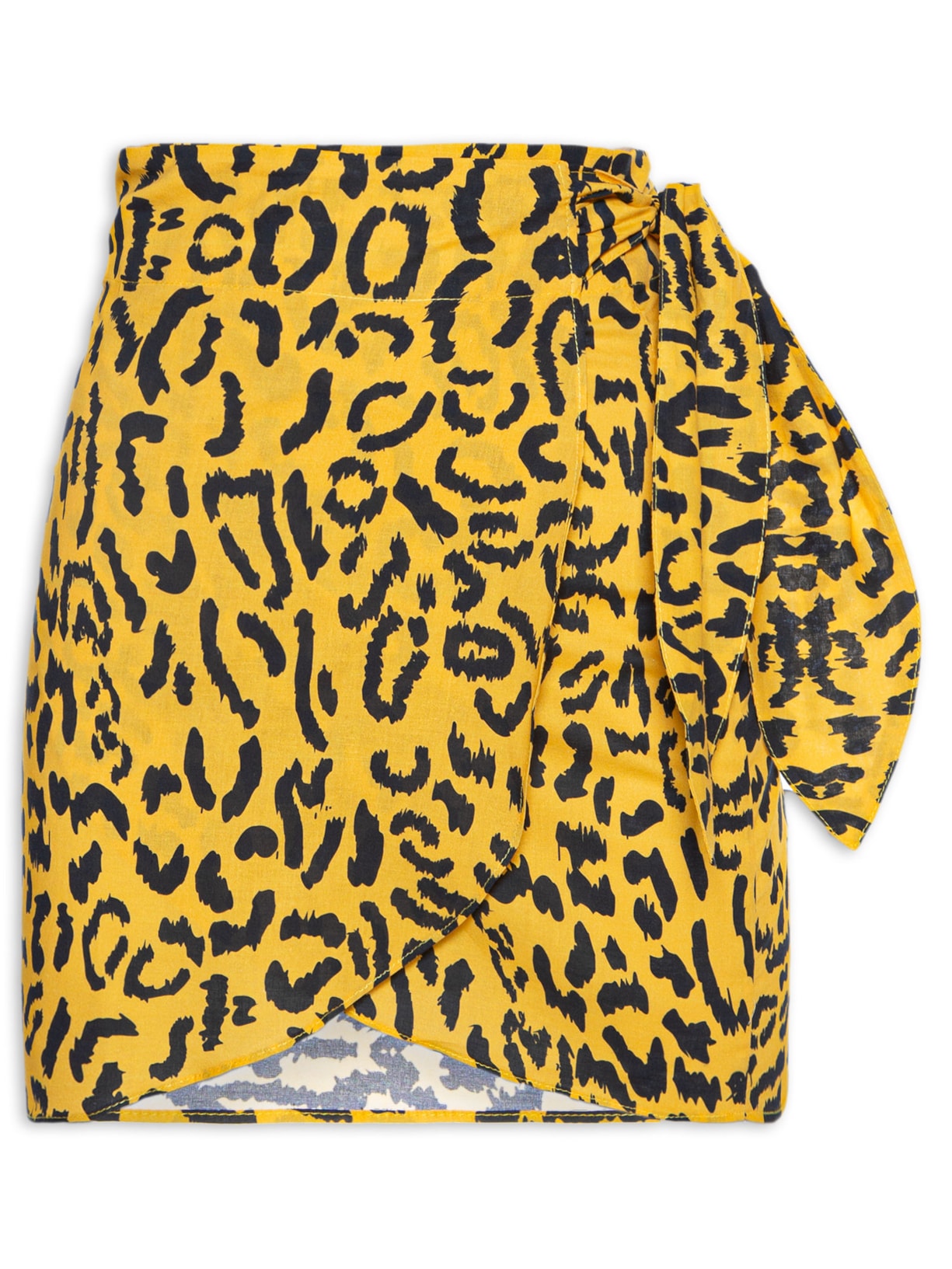 Saia Mini Pareo - Amarelo