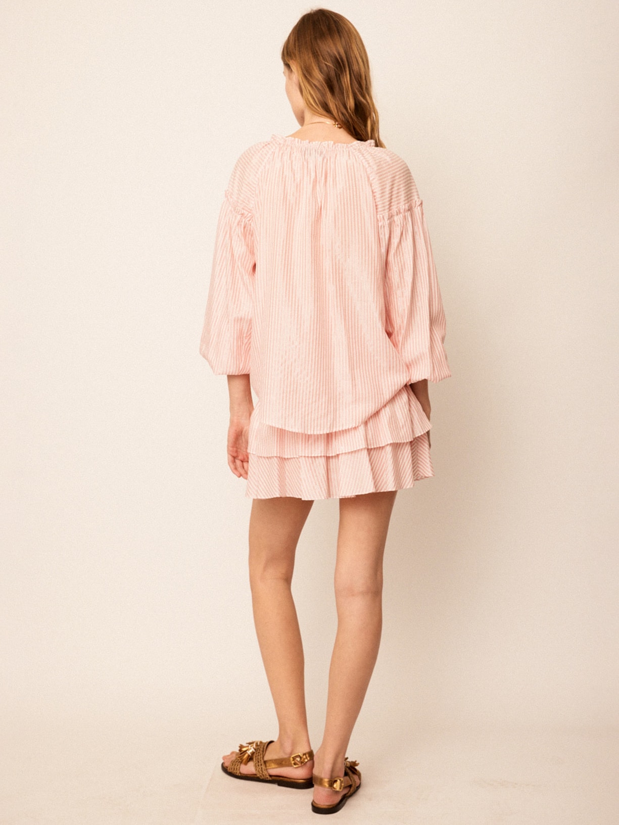 Saia Mini Rafaela Rosa Mixed