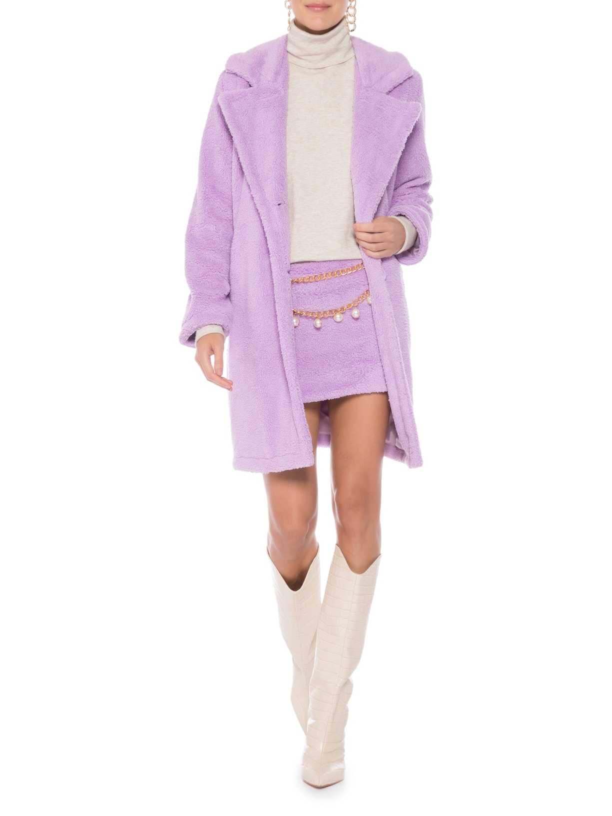 Saia Mini Roxo Iorane