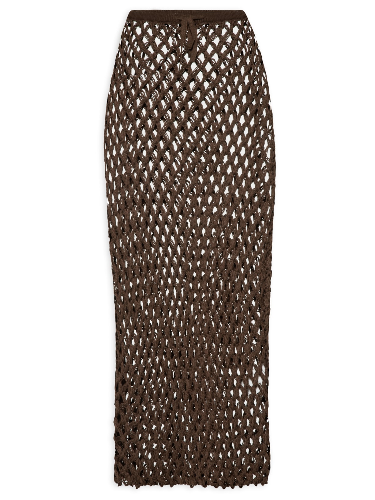 Saia Moana Tricot - Marrom