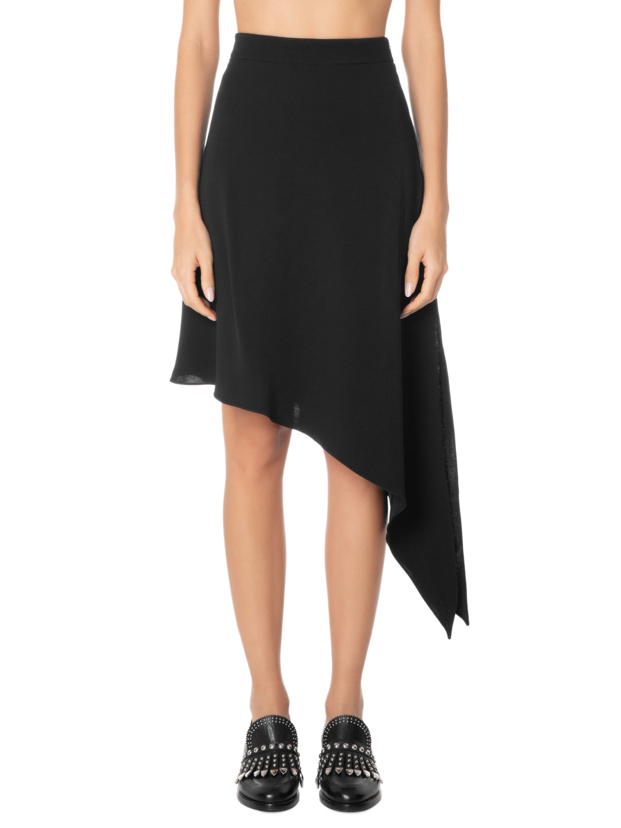 Saia New Crepe Elisa Preto Nk