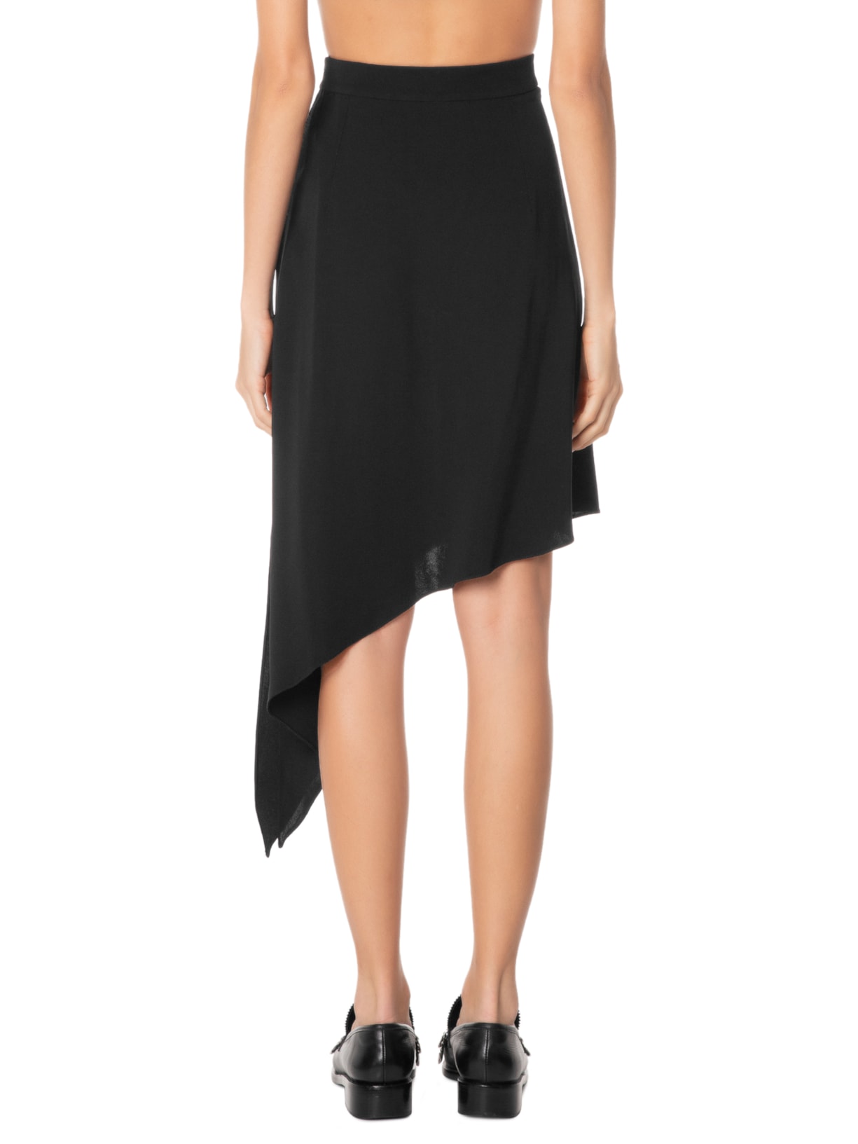 Saia New Crepe Elisa Preto Nk