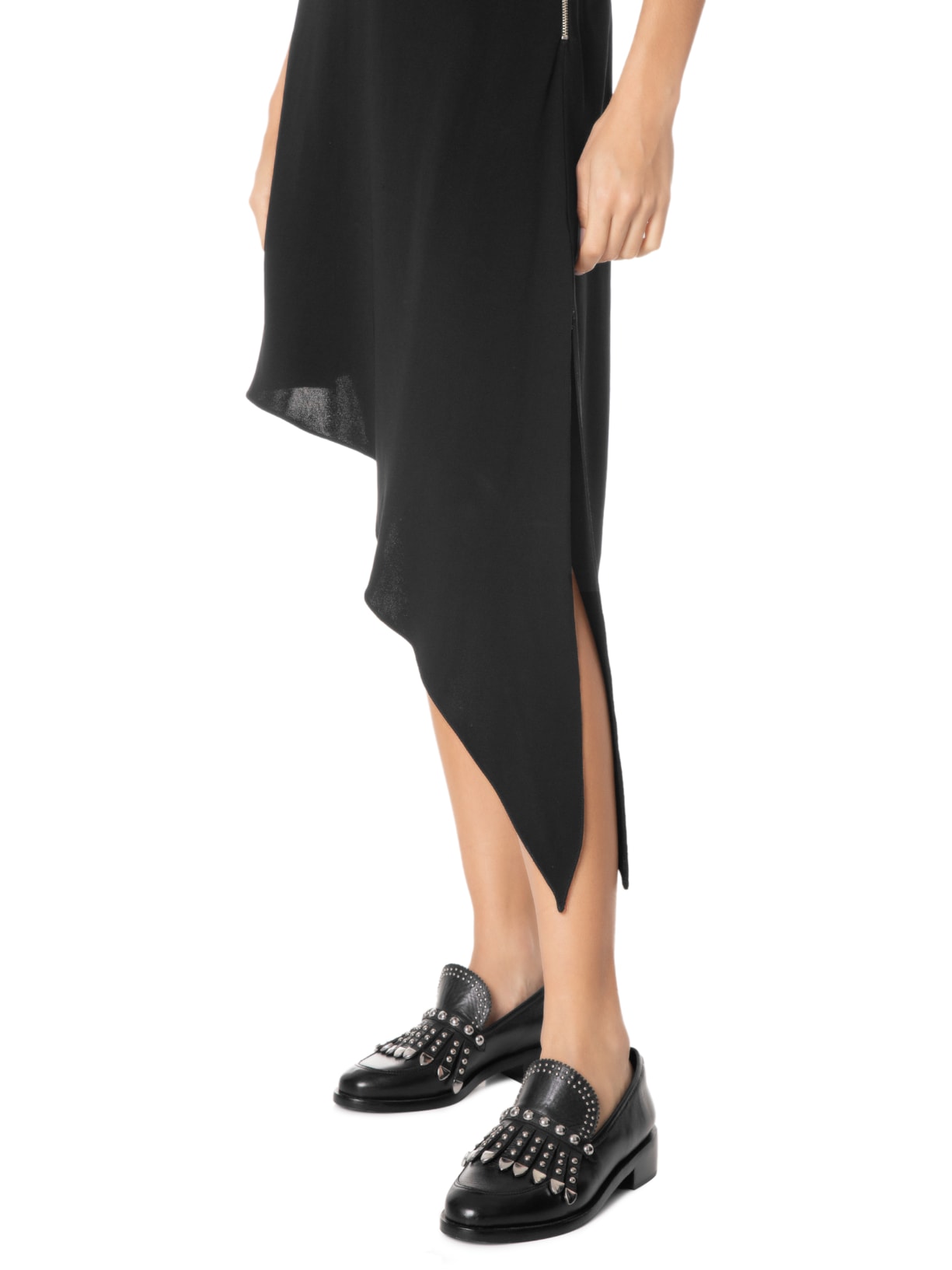 Saia New Crepe Elisa Preto Nk