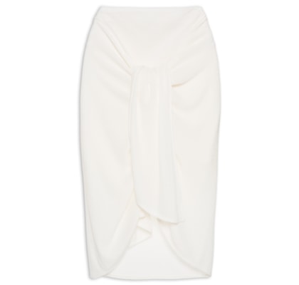 Saia Nó Luiza - Branco