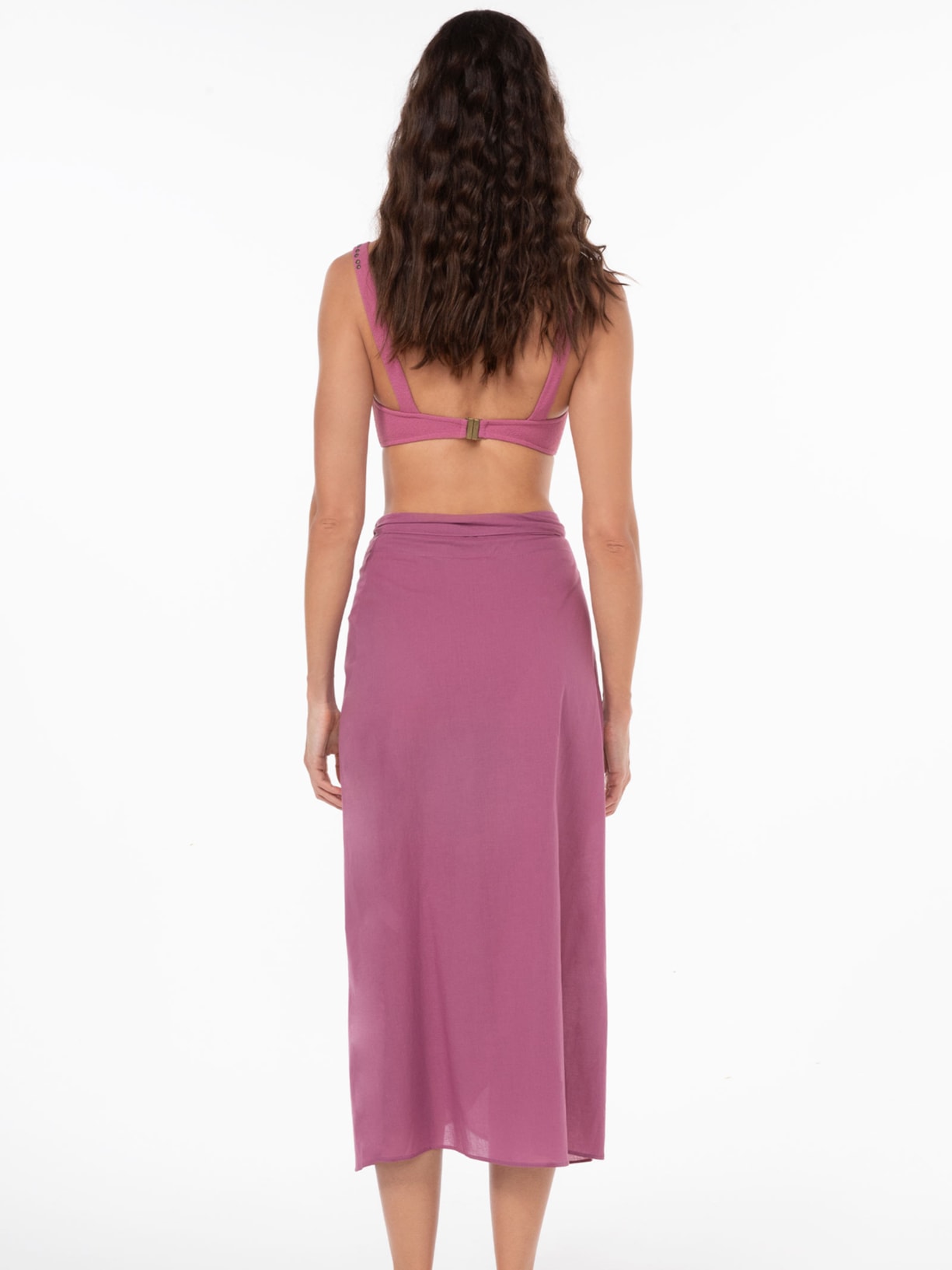 Saia Pareô Bebel Roxo Triya