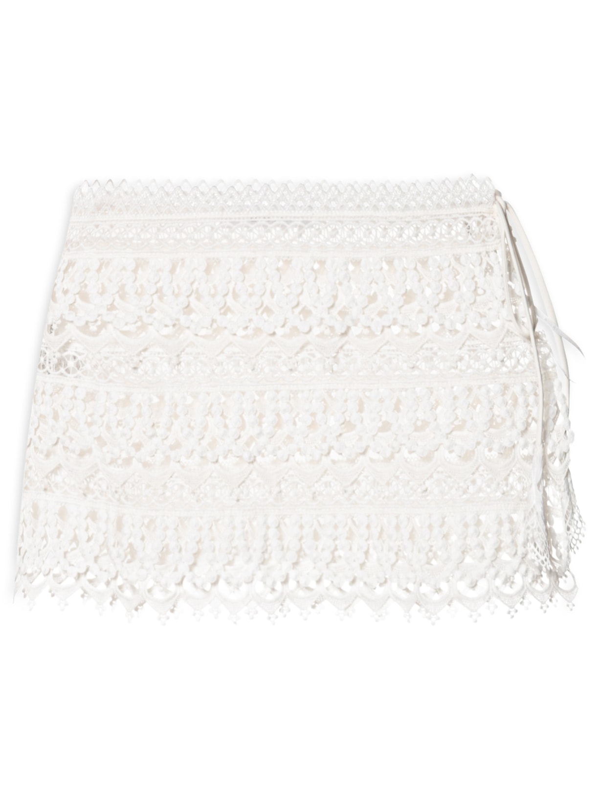 Saia Pareô Com Amarração Brisas - Branco