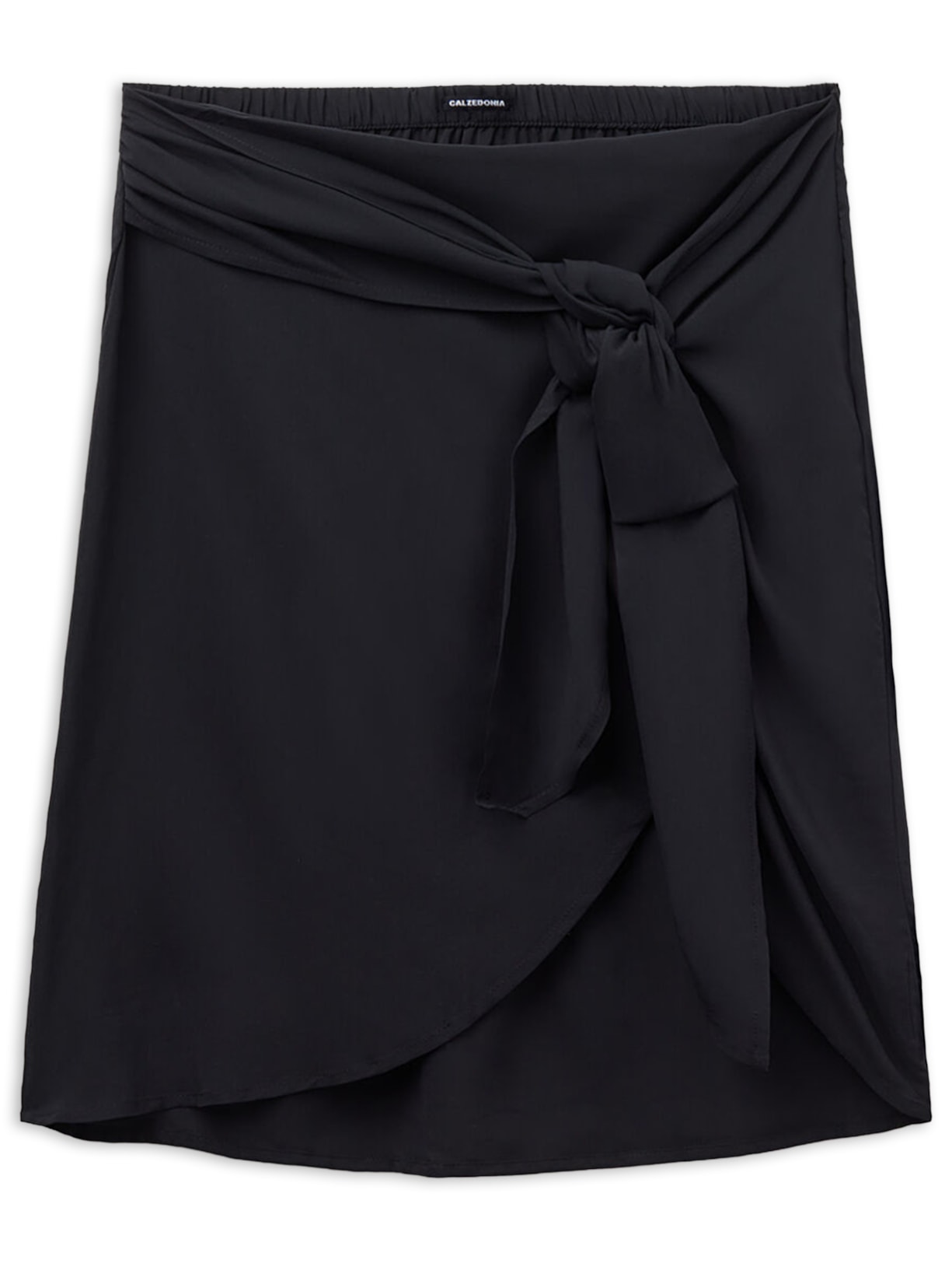 Saia Pareô Curta - Preto