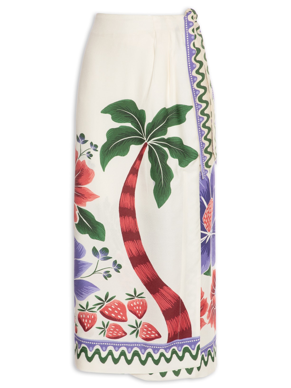 Saia Pareô Dedo De Moça - Off White