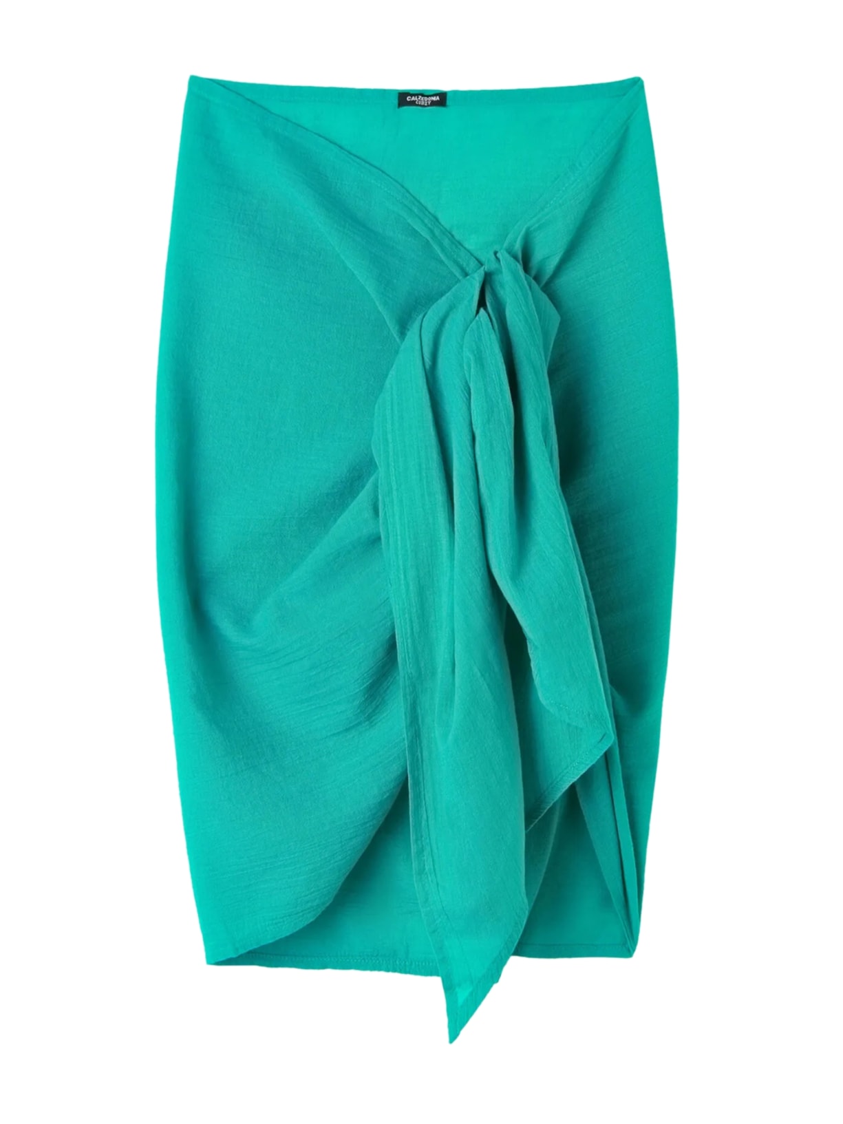 Saia Pareô Em Algodão - Verde