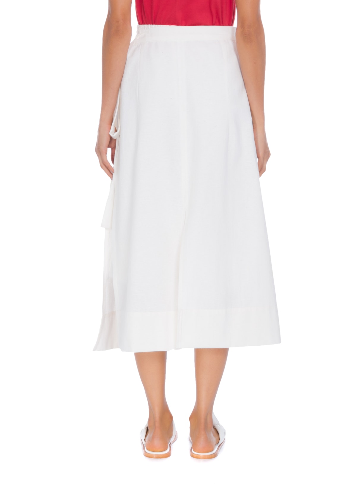 Saia Pareô Hebe Off White Jouer Couture