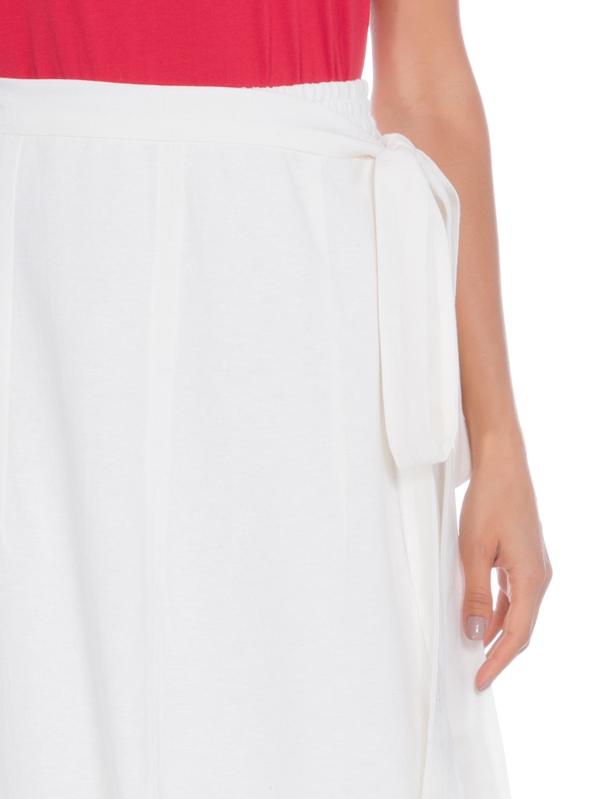 Saia Pareô Hebe Off White Jouer Couture