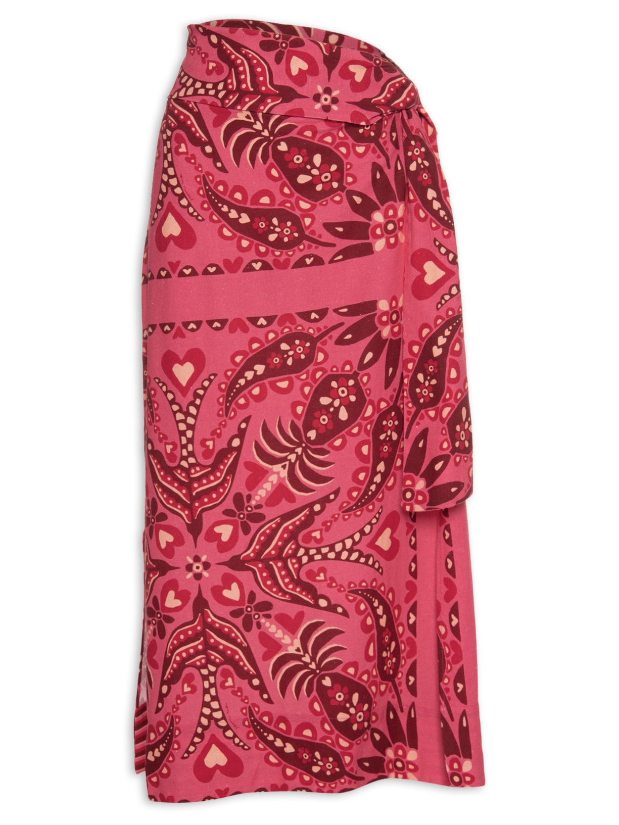 Saia Pareô Lenço Andorinha - Rosa