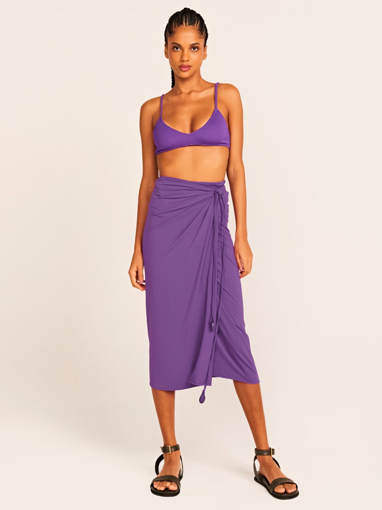 Saia Pareô Silvia Roxo Triya