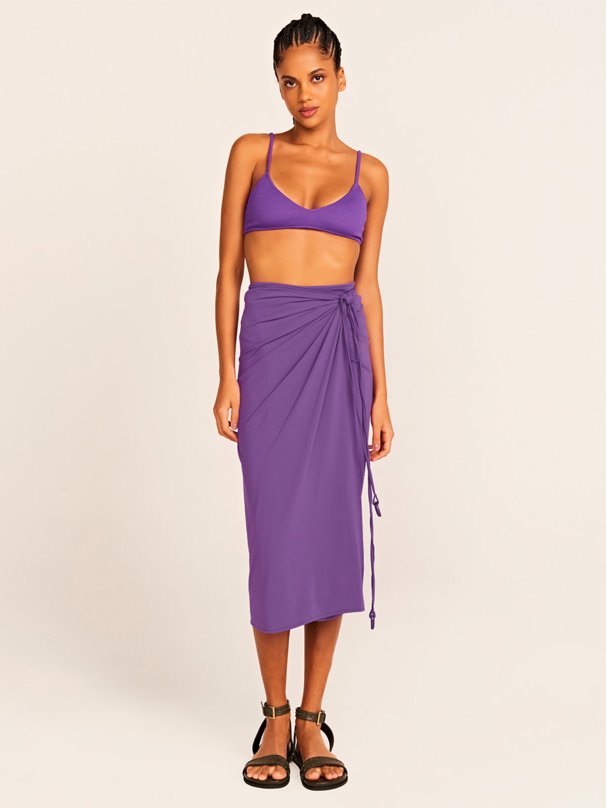 Saia Pareô Silvia Roxo Triya