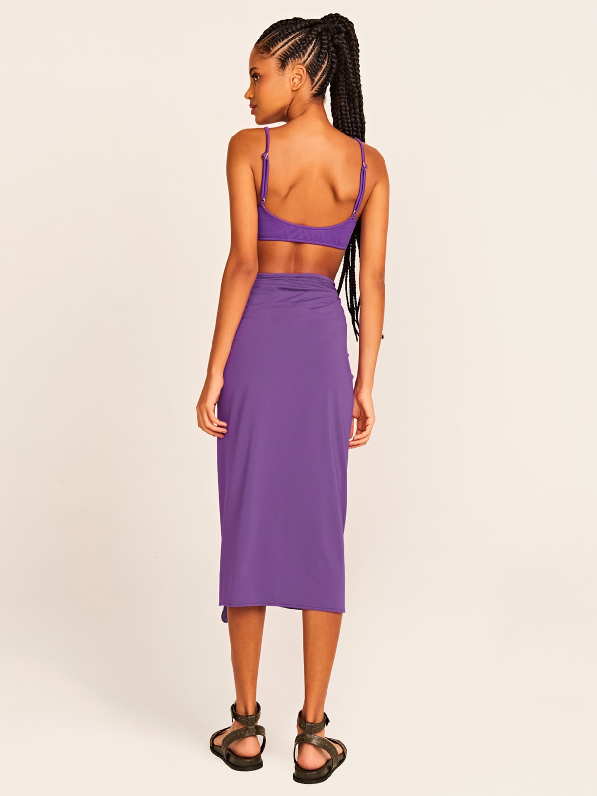 Saia Pareô Silvia Roxo Triya