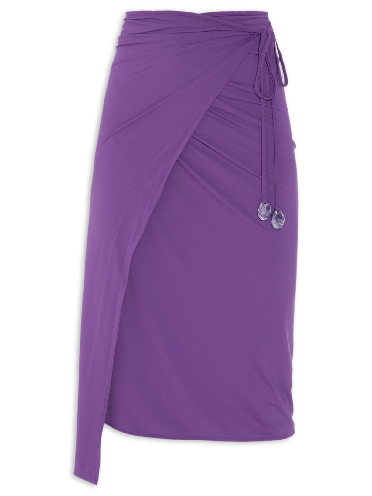 Saia Pareô Silvia - Roxo