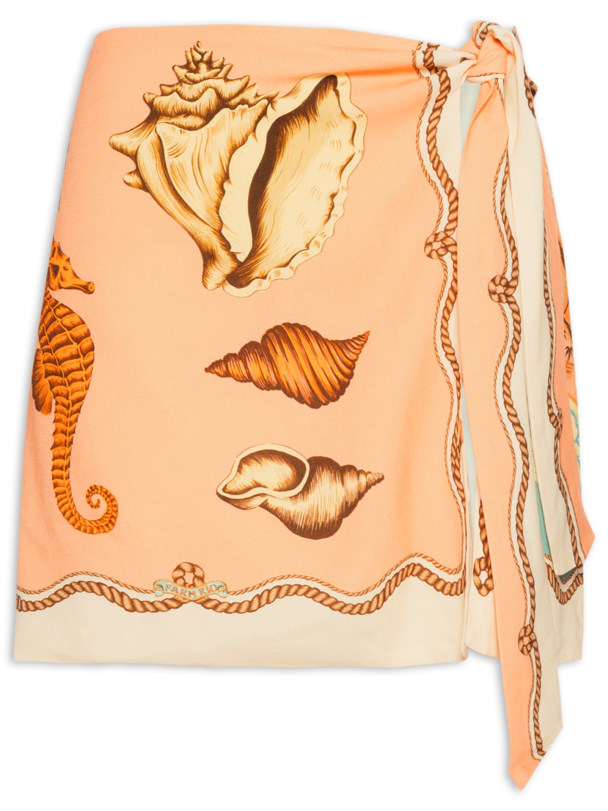Saia Pareô Souvenir Litoral - Laranja
