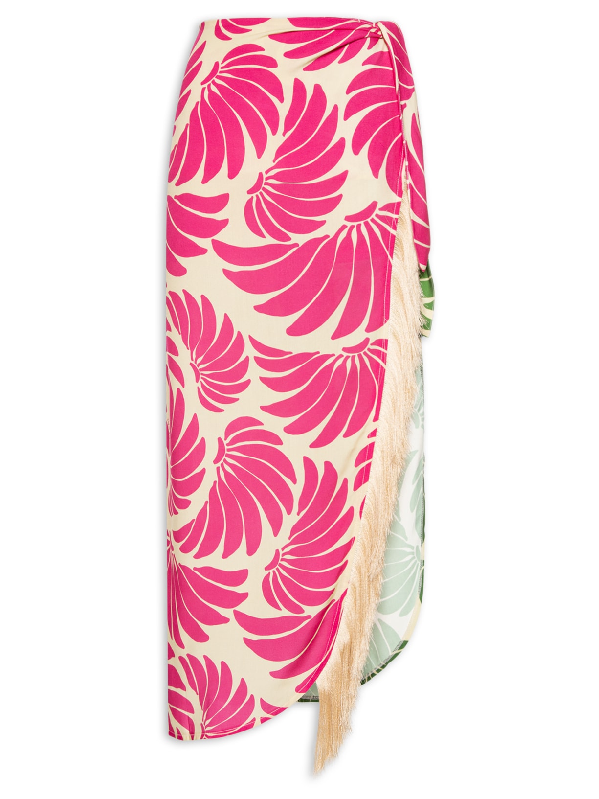 Saia Pareo Voo De Banana - Rosa
