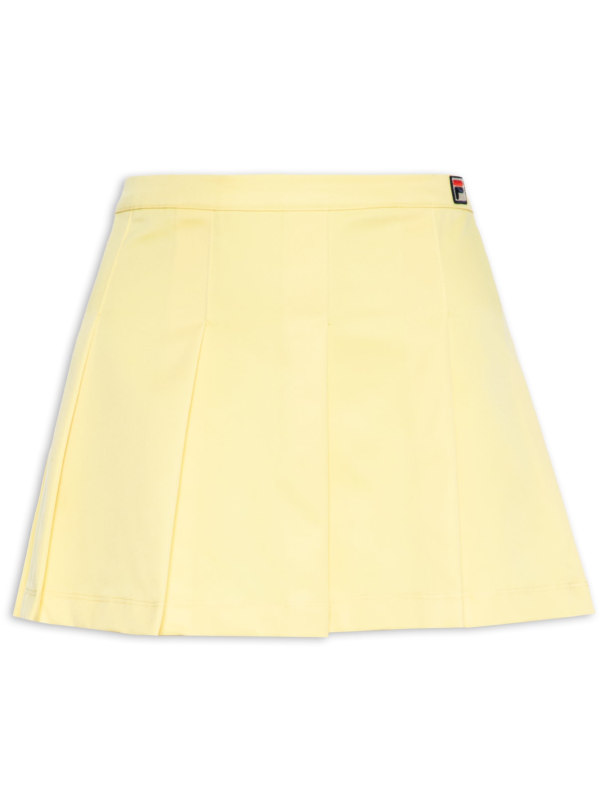 Saia Pleated Skirt - Amarelo