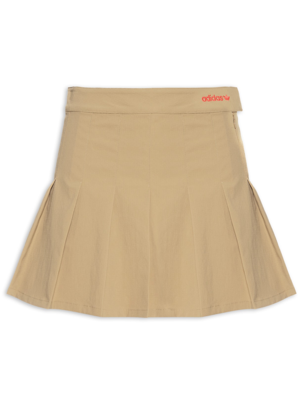 Saia Pleated Skirt - Marrom