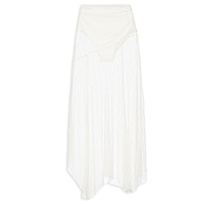 Saia Pontas Rendinha - Branco