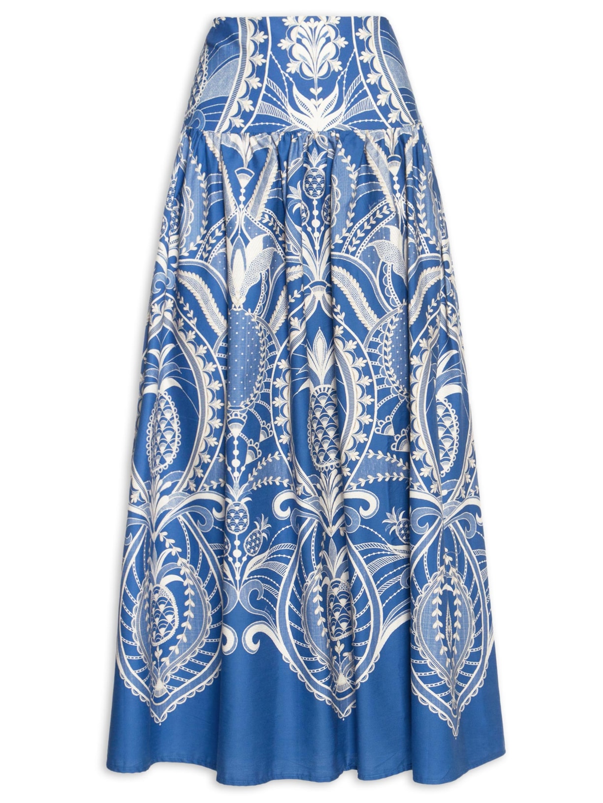 Saia Primor De Abacaxi Azul Farm