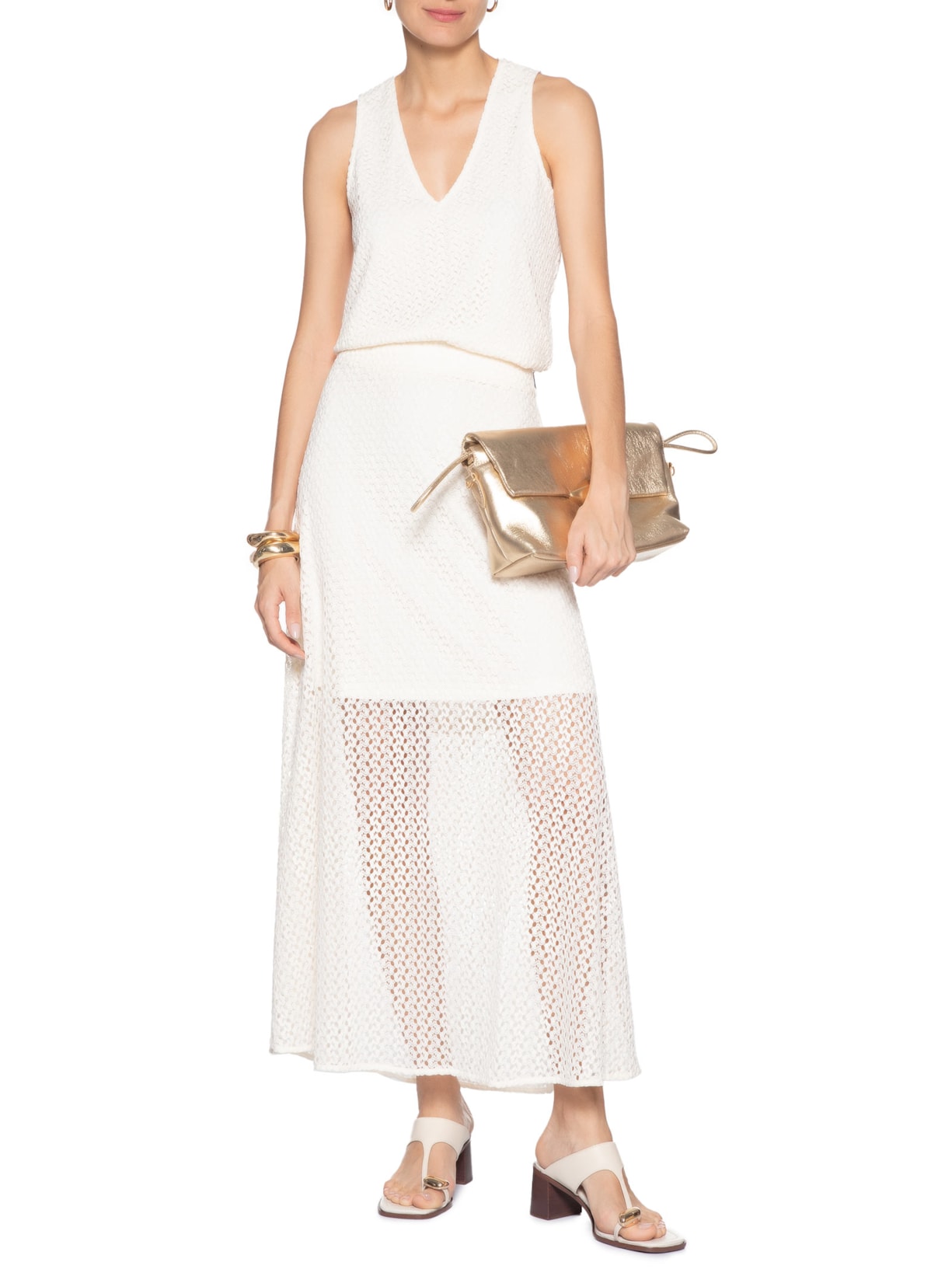 Saia Ramona II Branco Le Lis