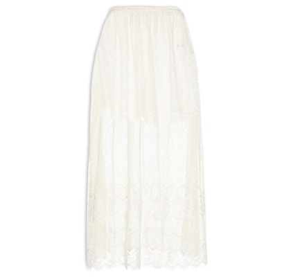 Saia Renda Lingerie Lira - Off White