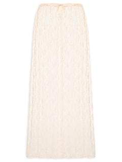 Saia Rendinha Liquen - Off White by PAULA RAIA