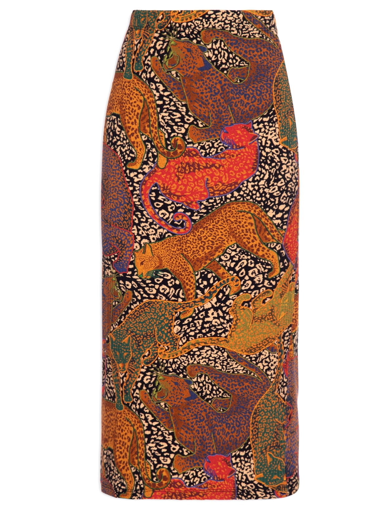 Saia Reta Felina - Preto