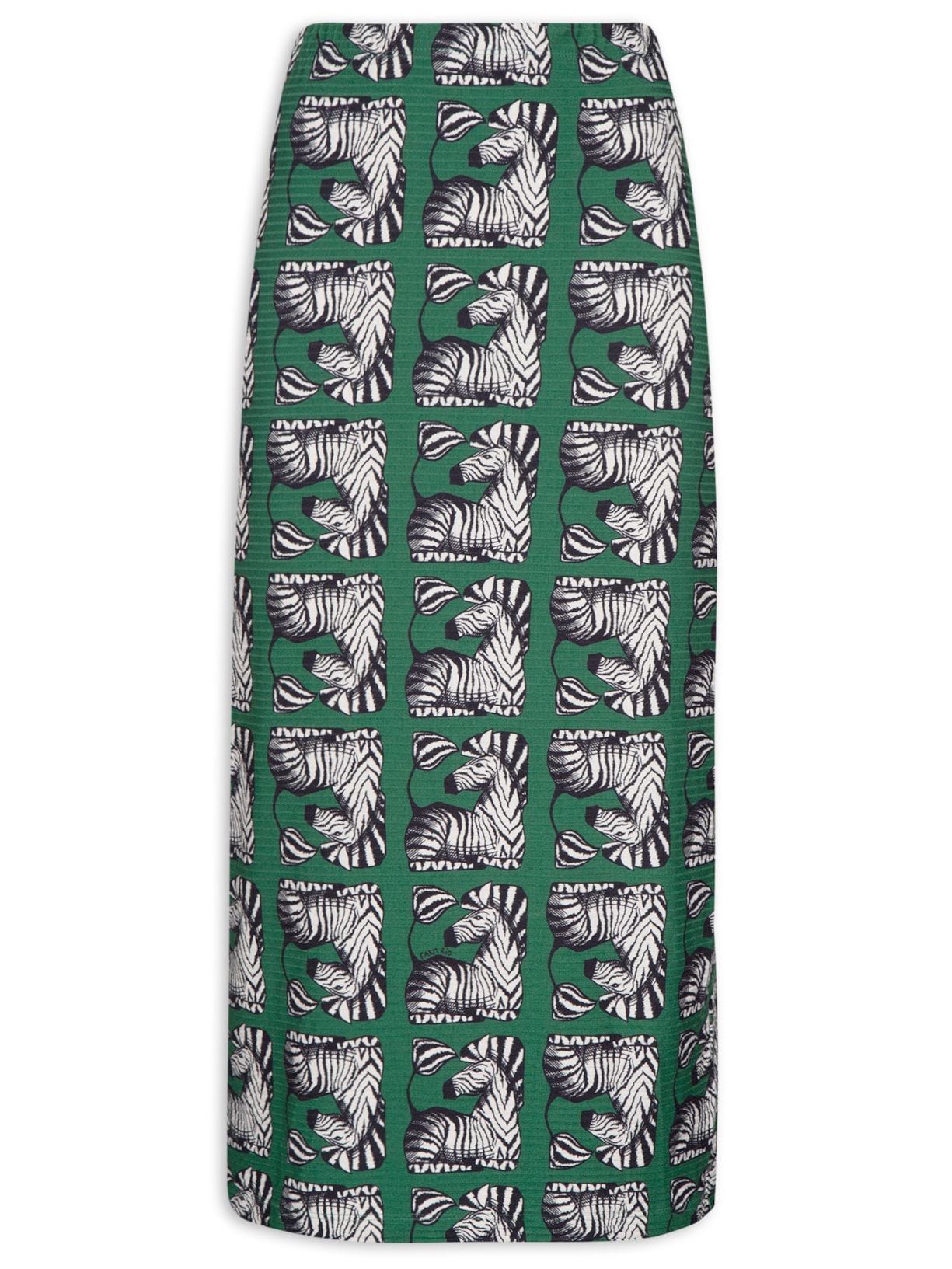 Saia Reta Zebrina - Verde