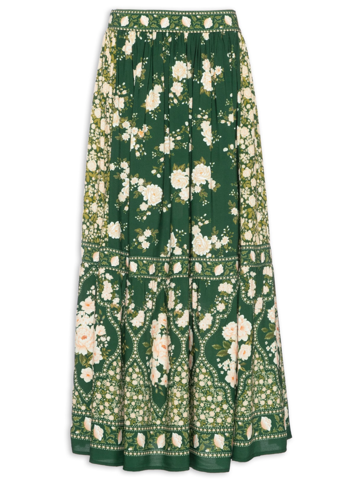 Saia Romance - Verde