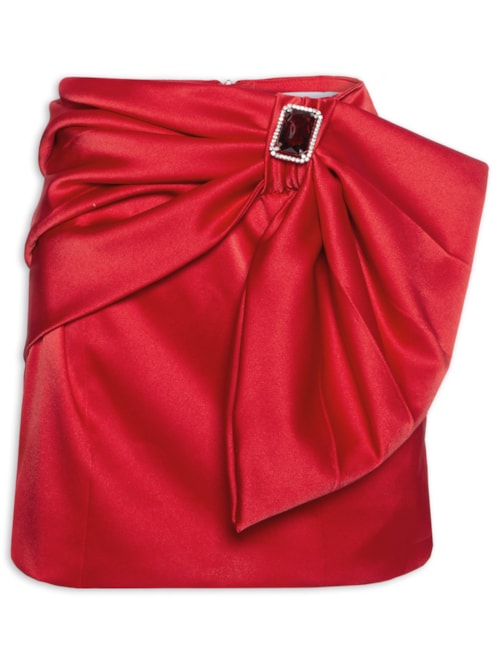 Saia Rose - Vermelho