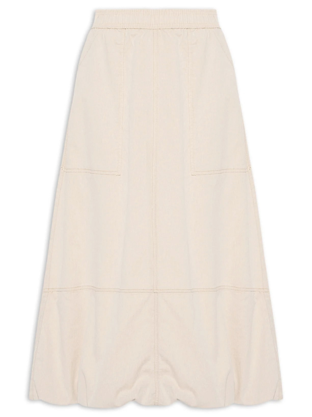 Saia Sarja Balonê - Bege