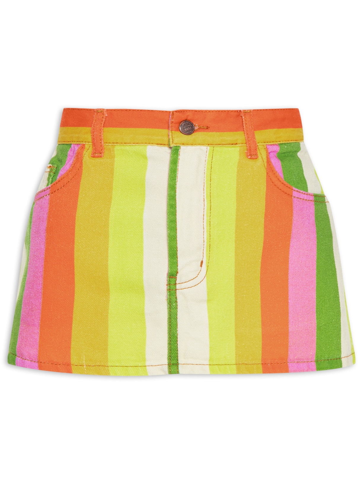 Saia Sarja Listra Neon - Laranja