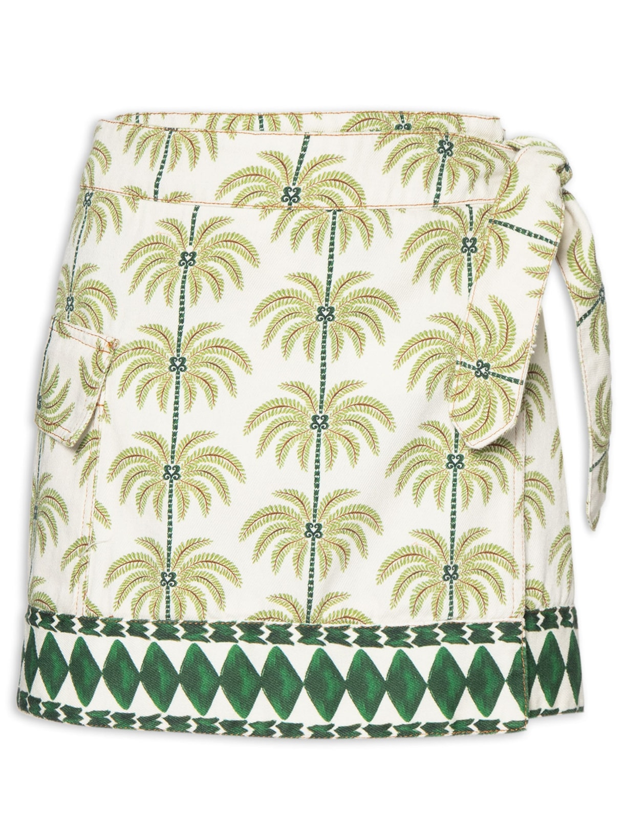 Saia Sarja Milani Coqueiros - Verde