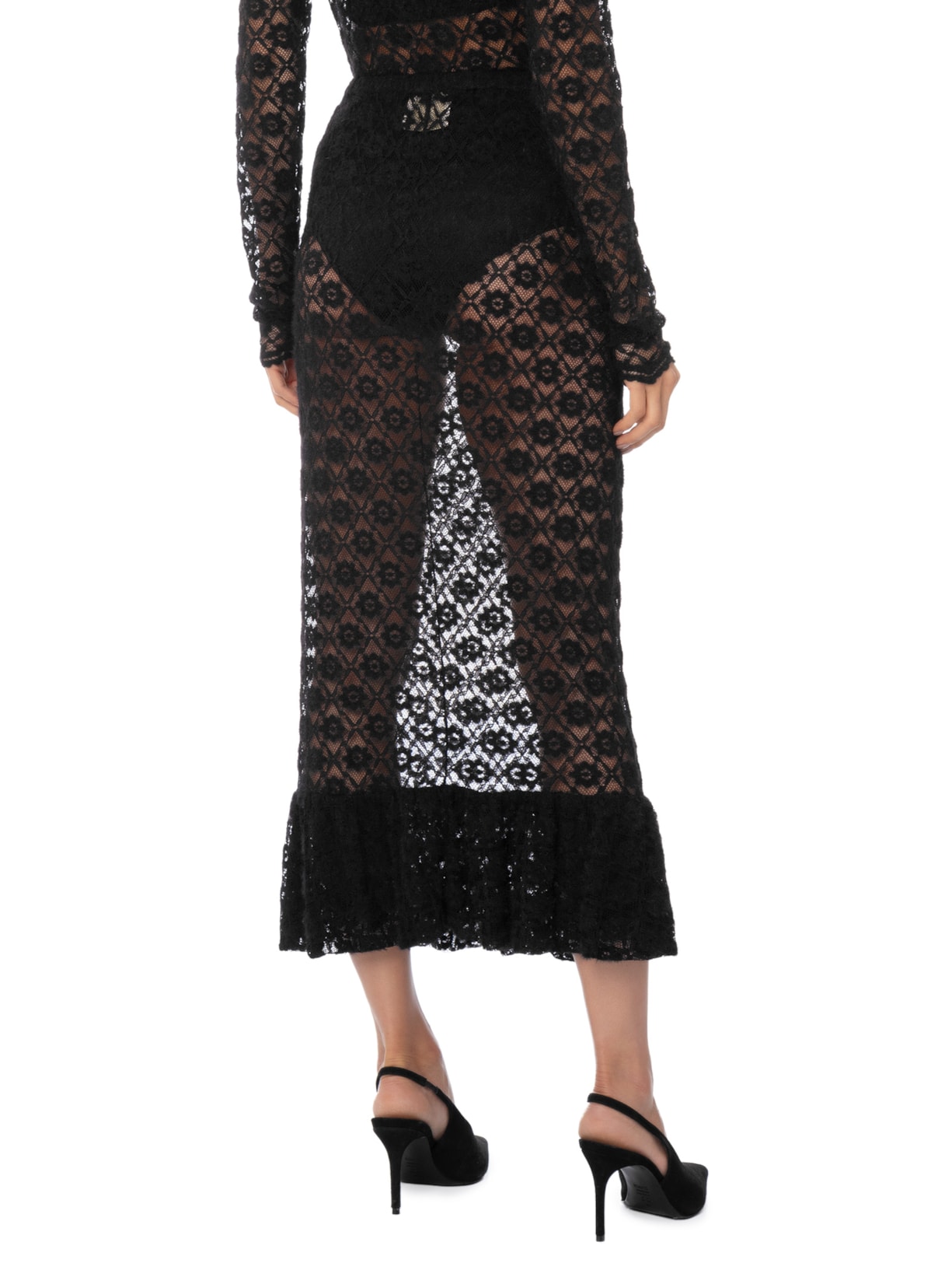 Saia Second Skin Daisy – Preto Paula Raia